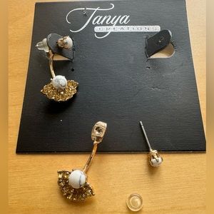 High-End Department Store Designer One of Kind Statement Earrings